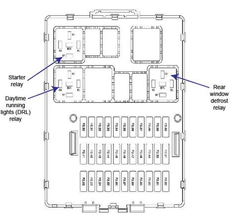 2007 ford focus power distribution box|2007 Ford Focus fuse box diagram.